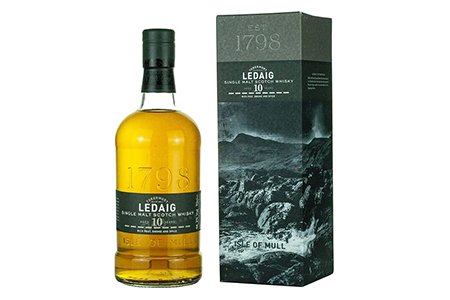 TOBERMORY LEDAIG 10 YEAR OLD SINGLE MALT WHISKY